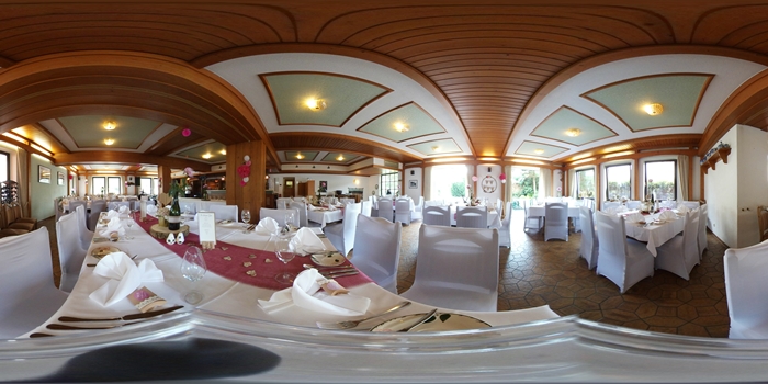 Rodter Eck Restaurant als Kugelpanorama 360 Grad Rundumblick